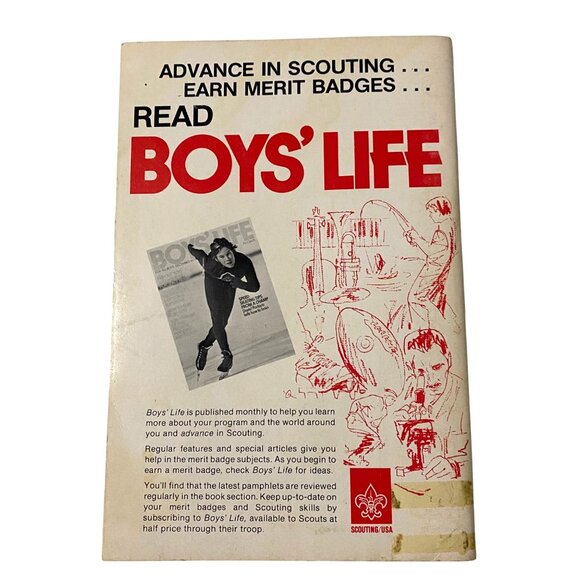 Vintage 70s Boy Scouts of America Booklet Merit Badge Series Lot of 5 Paperback - Picture 5 of 11